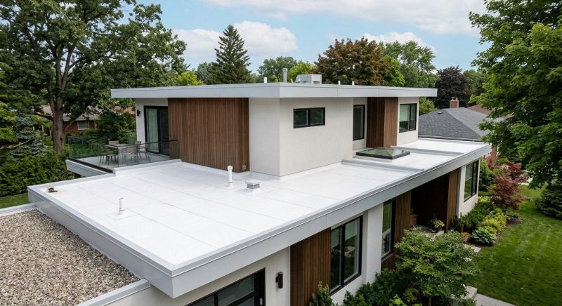 TPO Roof Construction in Alexandria, VA