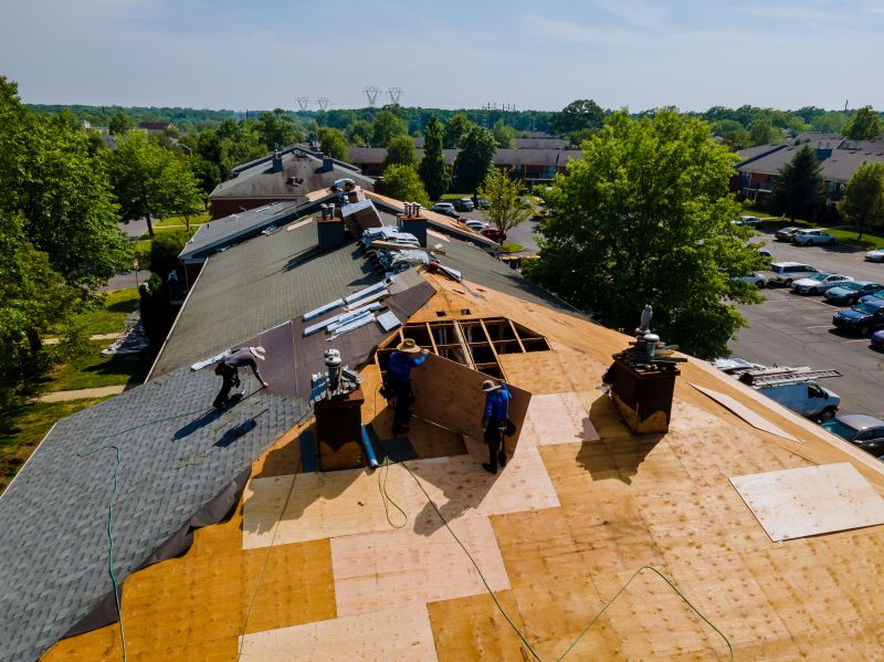A Frame Roof Installation in Nashua, NH