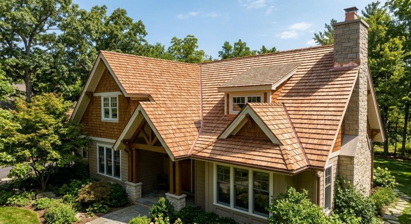 Cedar Roof Construction in Alexandria, VA